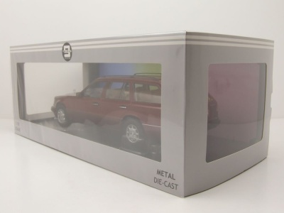 Mercedes E-Klasse T-Modell Kombi S124 1995 rot Modellauto 1:18 Triple9