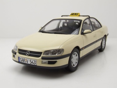 Opel Omega B Taxi 1996 beige Modellauto 1:18 Triple9