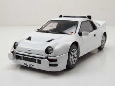 Ford RS 200 1984 weiß Modellauto 1:24 Whitebox