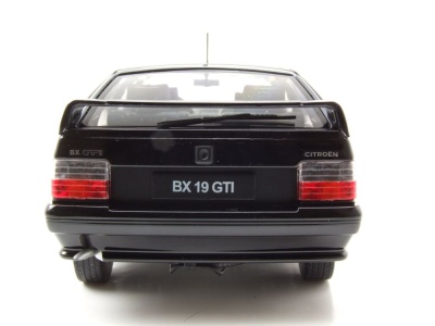 Citroen BX GTI 1990 schwarz Modellauto 1:18 Triple9