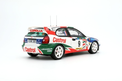 Toyota Corolla WRC #9 Rallye Catalunya 1998 weiß...