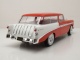 Chevrolet Bel Air Nomad Custom 1956 rot weiß Modellauto 1:18 KK Scale