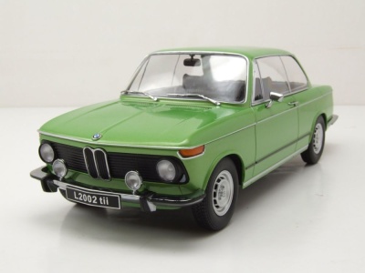 BMW L2002 tii 1974 grün metallic Modellauto 1:18 KK...