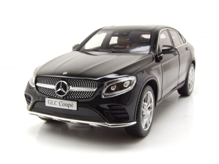 1:18 iScale Mercedes GLC Coupe X253 SUV Noir 2015 - FR