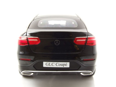 Mercedes GLC Coupe X253 2015 schwarz Modellauto 1:18 iScale