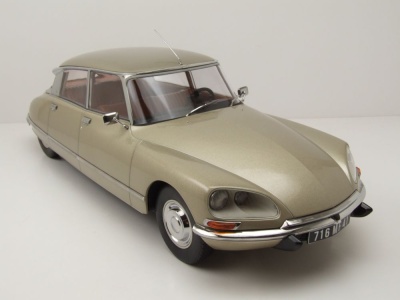 Citroen DS 23 Pallas 1973 beige Modellauto 1:12 Norev