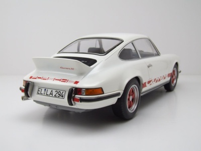 Porsche 911 Carrera RS 2.7 1973 weiß rot Modellauto 1:12 Norev
