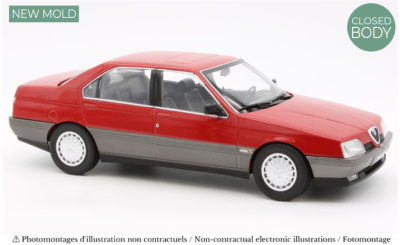 Alfa Romeo 164 1991 rot Modellauto 1:18 Norev