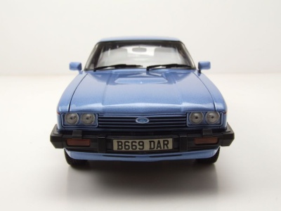 Ford Capri 2.8 Injection RHD 1984 blau metallic Modellauto 1:18 Norev