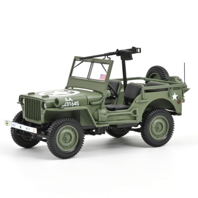 Jeep Army Militär D-Day 1944 grün Modellauto...