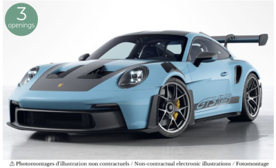 Porsche 911 GT3 RS Weissach Pack 2022 hellblau Modellauto...