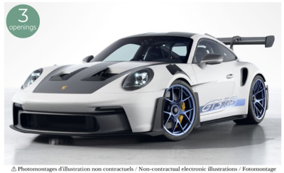 Porsche 911 GT3 RS Weissach Pack 2022 weiß blau...