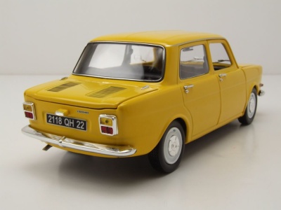 Simca 1000 LS 1974 gelb Modellauto 1:18 Norev