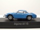 Alpine Renault A110 1600 S 1973 blau mit Seitenlogo Modellauto 1:43 Norev