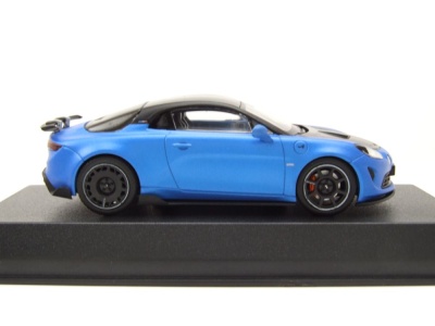 Alpine Renault A110 R 2023 matt blau schwarz Modellauto 1:43 Norev