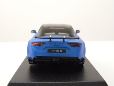 Alpine Renault A110 R 2023 matt blau schwarz Modellauto 1:43 Norev