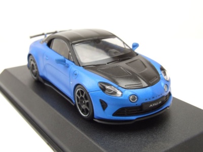 Alpine Renault A110 R 2023 matt blau schwarz Modellauto 1:43 Norev