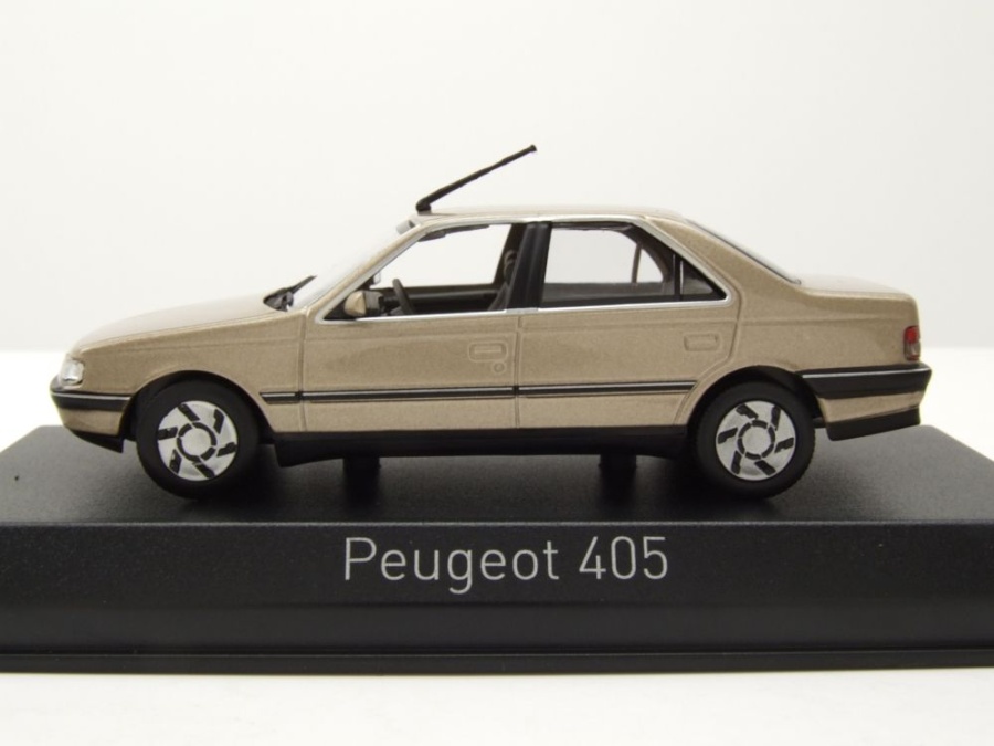 Modellauto Peugeot 405 SRi 1991 beige metallic 1:43 Norev bei