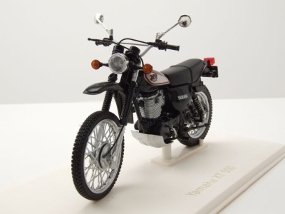 Yamaha XT500 1988 schwarz silber Modellmotorrad 1:18 Norev