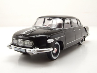 Tatra 603 1956 schwarz Modellauto 1:24 Whitebox