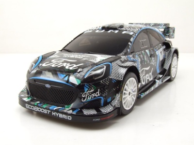 Ford Puma WRC Rally1 Goodwood Festival of Speed 2021 schwarz Modellauto 1:18 Solido