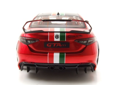 Alfa Romeo Giulia GTAm #99 Tricolore 2022 rot Modellauto 1:18 Solido