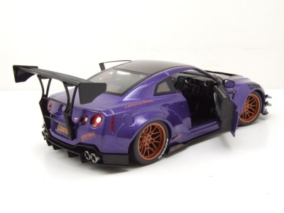 ミニカー LIBERTY WORKS R34 GT-R 1/18ignition ミニカー