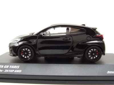 Toyota GR Yaris schwarz Modellauto 1:43 Solido