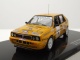 Lancia Delta Integrale 16V #4 Camel Bohemia Rallye 1990 gelb Ferjancz Tandari Modellauto 1:43 ixo models