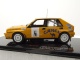Lancia Delta Integrale 16V #4 Camel Bohemia Rallye 1990 gelb Ferjancz Tandari Modellauto 1:43 ixo models