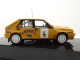 Lancia Delta Integrale 16V #4 Camel Bohemia Rallye 1990 gelb Ferjancz Tandari Modellauto 1:43 ixo models