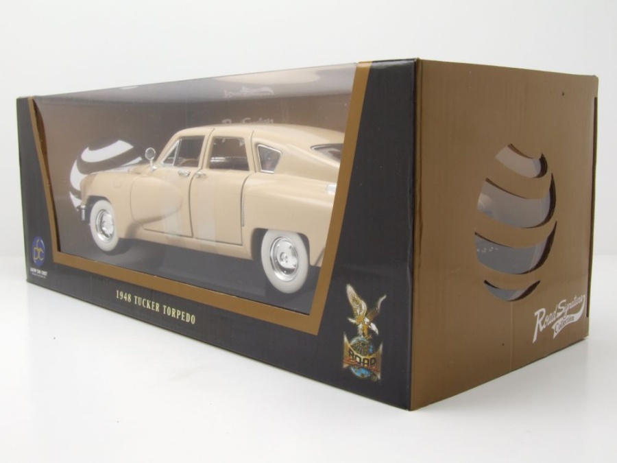 Modellauto Tucker Torpedo 1948 beige 1:18 Lucky Die Cast bei