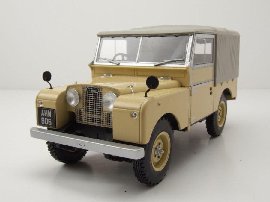 Modellauto Land Rover Series I RHD 1957 beige 1:18 MCG bei ...
