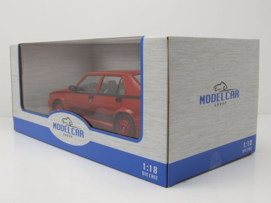 Modellauto Alfa Romeo 75 Turbo Evoluzione 1987 rot 1:18 MCG bei