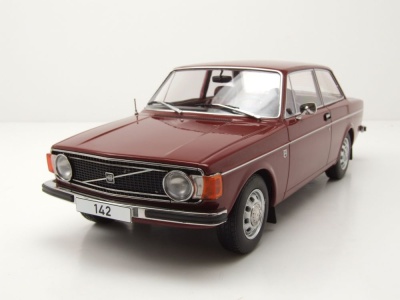 Volvo 142 1973 dunkelrot Modellauto 1:18 MCG