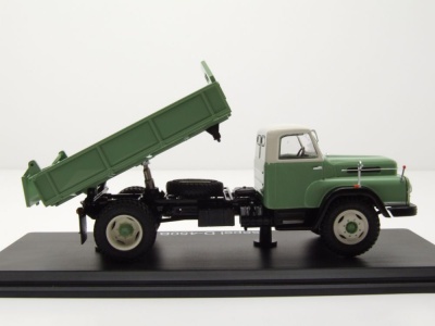 Csepel D-450 Kipper grün Modellauto 1:43 Premium ClassiXXs