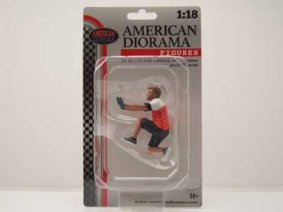 Figur Race Crew 1 für 1:18 Modelle American Diorama