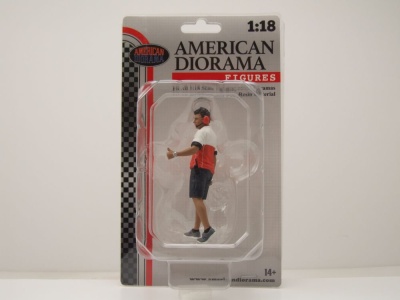 Figur Race Crew 2 für 1:18 Modelle American Diorama