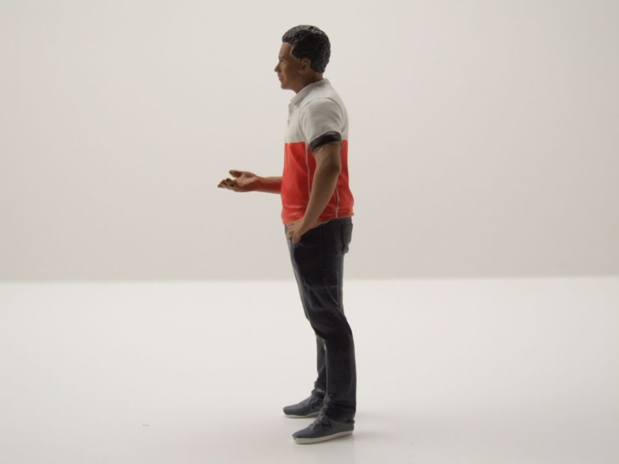 Figur Race Crew 4 für 1:18 Modelle American Diorama