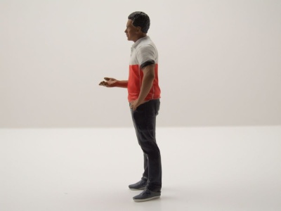 Figur Race Crew 4 für 1:18 Modelle American Diorama