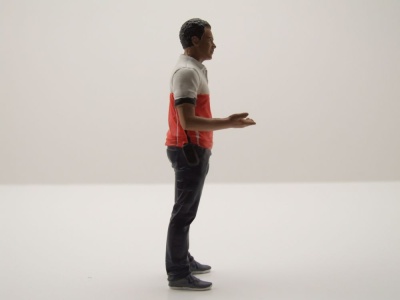 Figur Race Crew 4 für 1:18 Modelle American Diorama