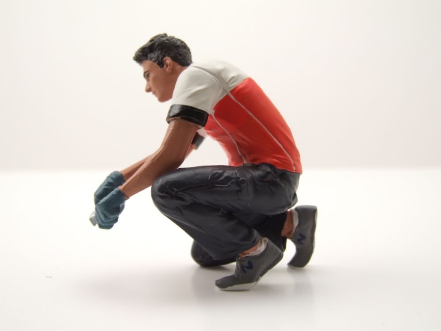 Figur Race Crew 5 für 1:18 Modelle American Diorama