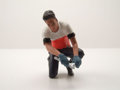 Figur Race Crew 5 für 1:18 Modelle American Diorama