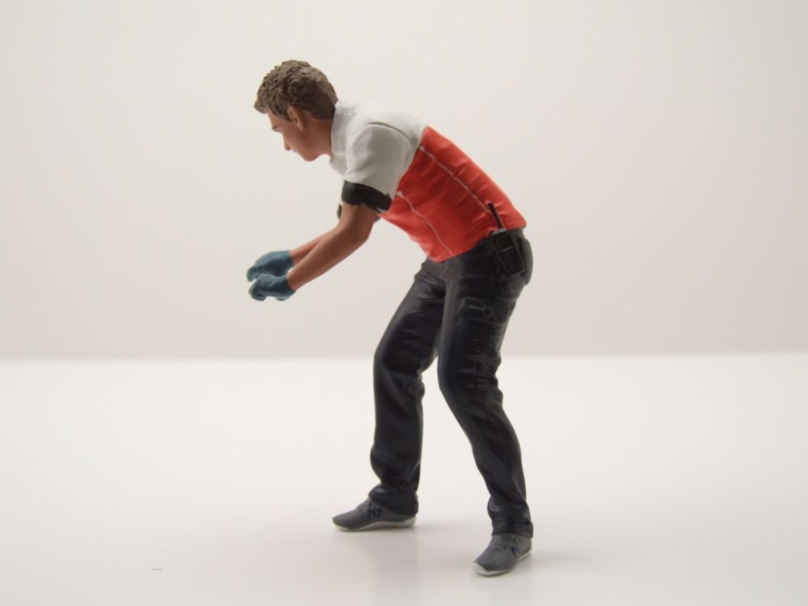 Figur Race Crew 6 für 1:18 Modelle American Diorama