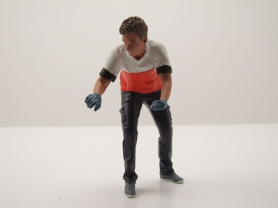 Figur Race Crew 6 für 1:18 Modelle American Diorama