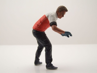 Figur Race Crew 6 für 1:18 Modelle American Diorama