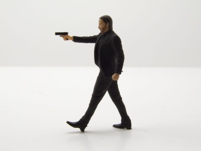 Figur John Wick für 1:43 Modelle Cartrix