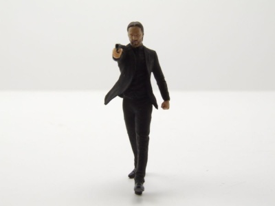 Figur John Wick für 1:43 Modelle Cartrix