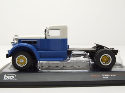 Federal 45 M Zugmaschine 1946 blau Modellauto 1:43 ixo models