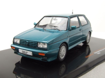 VW Golf 2 Rallye G6 1990 grün Modellauto 1:43 ixo...
